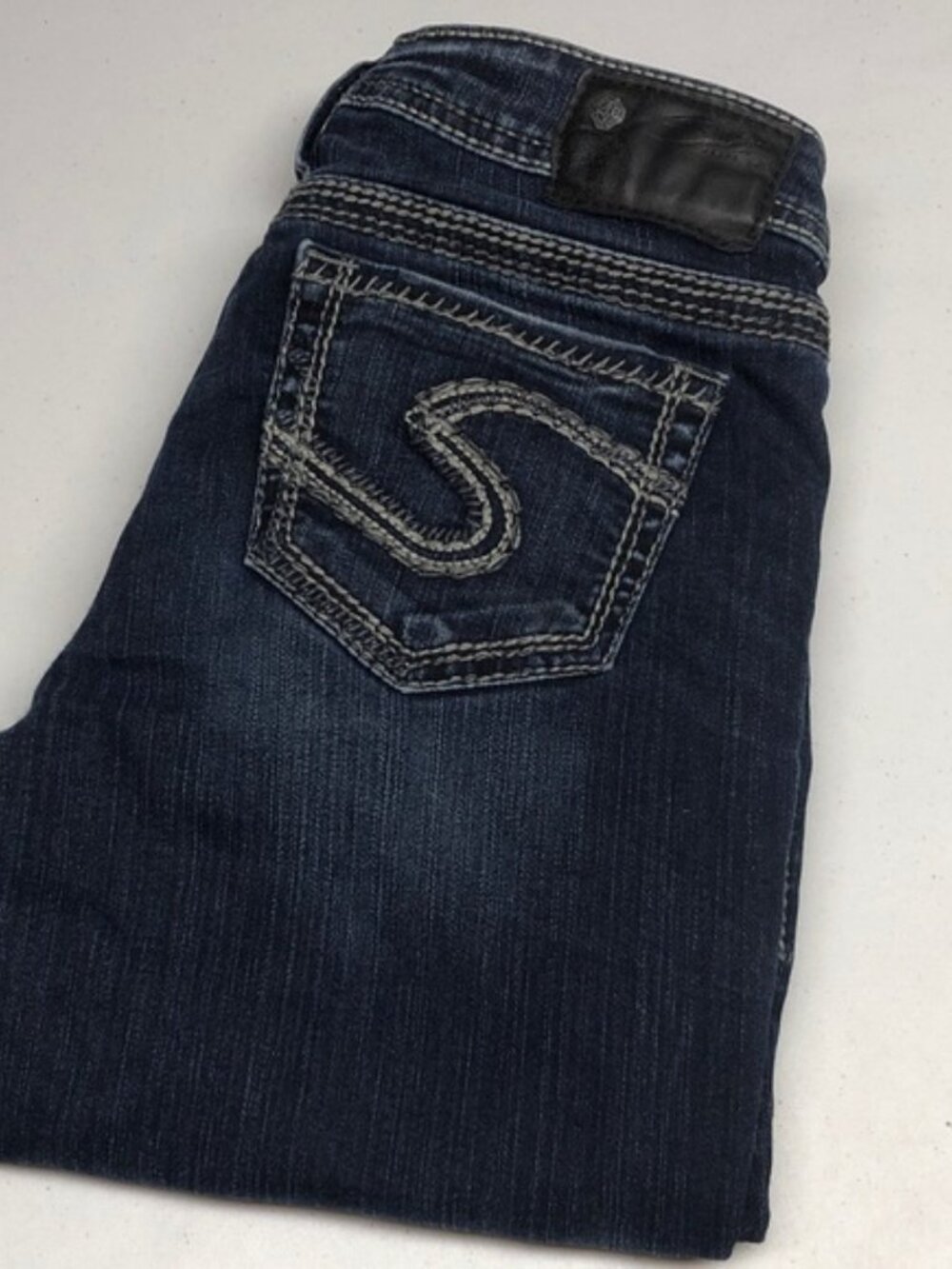 SILVER AIKO MID SKINNY JEANS 28x31 ⭐️